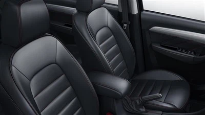 مسند ذراع جلدي